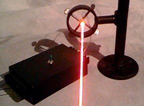 Photo of a laser